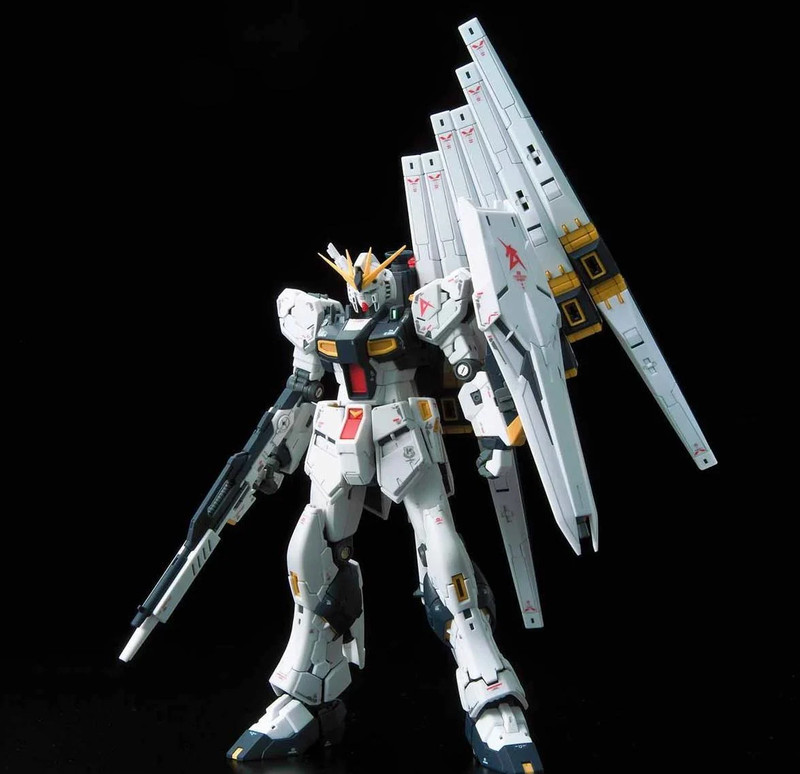 Damaged box of RG Nu Gundam 1/144 Bandai